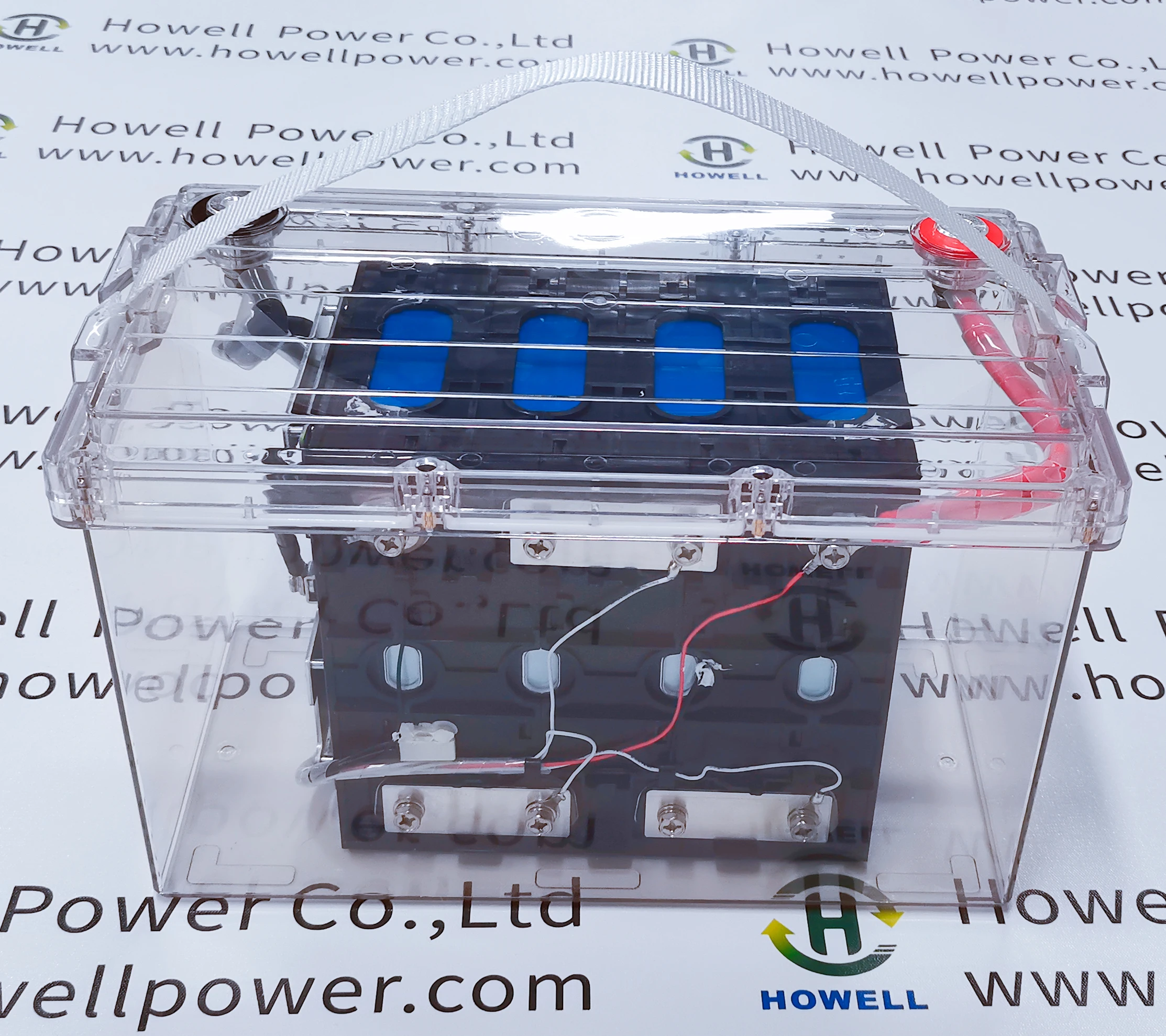 Customized Housing Transparent Shell 12V 24V 100Ah 200Ah 300AhLiFePO4 Battery lithium ion batterie
