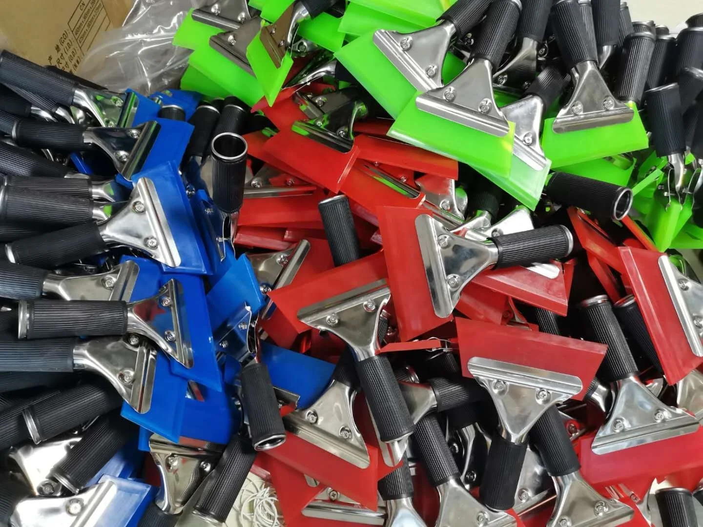 Hot Sale Stainless Steel Handle Rubber Squeegee