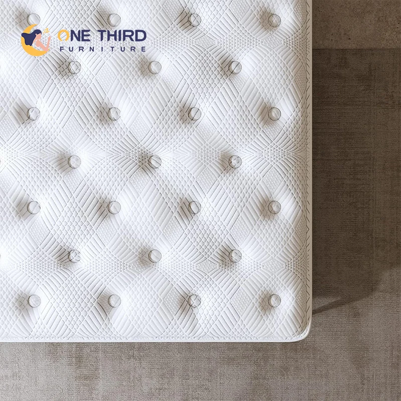 Bedroom Orthopedics king Size Hybrid Pocket Spring Mattress Hotel Comfortable Mattresses in a Box