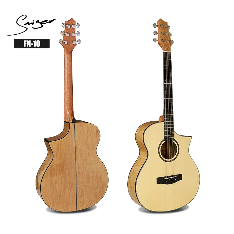 Simger 40 inch Cutaway top spruce cheap acoustic guitar