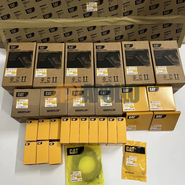 Оригинальные запасные части для экскаватора CAT 3306 3304 3406 C4.4 C6.6 C9.3 C13 C11 C15 комплект капитального ремонта