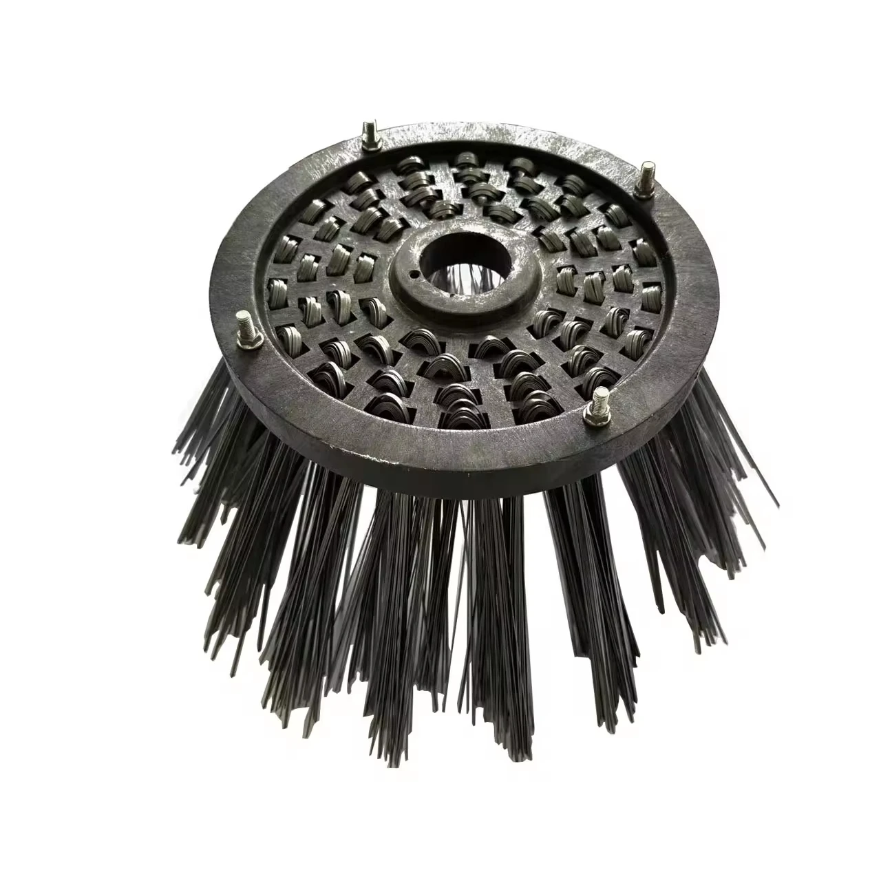 Customized steel wire road sweeper side brush gutter sweeper broom for road cleaning