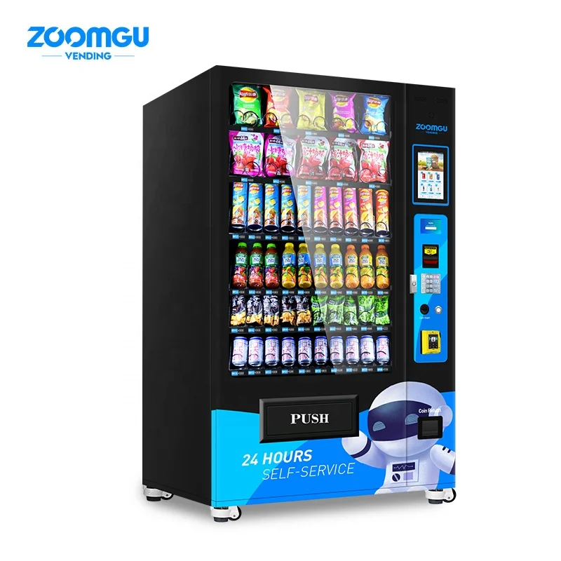  Zoomgu 24 часа в сутки магазин коммерческих еда Античная колы торговый автомат Автоматическая умная по продаже