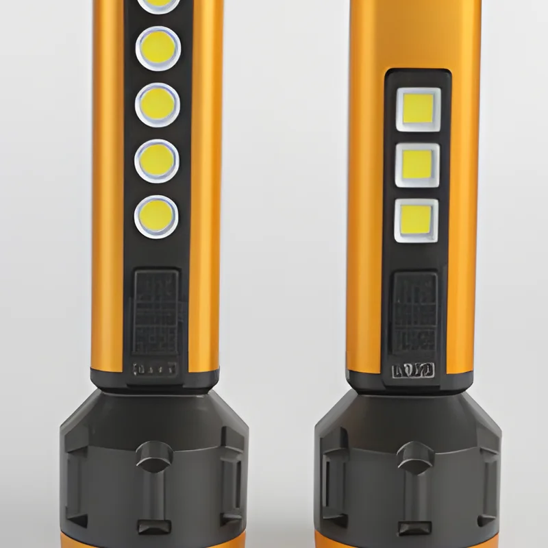 Перезаряжаемый фонарик большого размера супер яркие светодиодные тактические фонарики с COB рабочим светом высокой мощностью