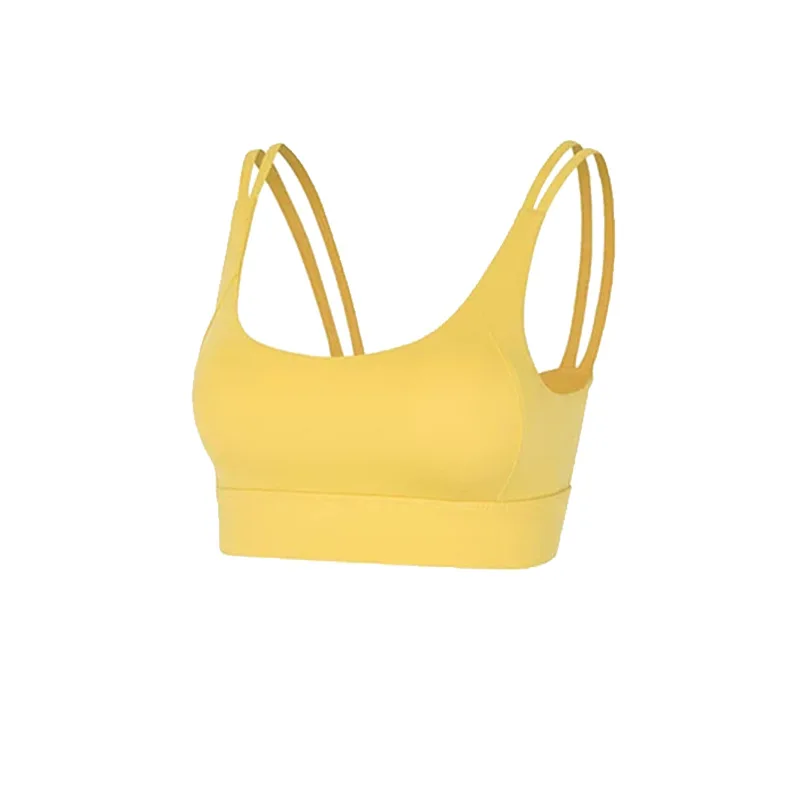 AOLA Fitness Ladies Girls Running Gym Yoga Bra Tops Custom Logo Crane Exercise Workout Women Sports Fitness Bra
