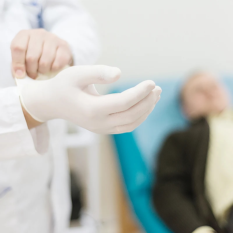 Mezorrison Wholesale certified latex examination gloves Factory hot sale nitrile_gloves powder free