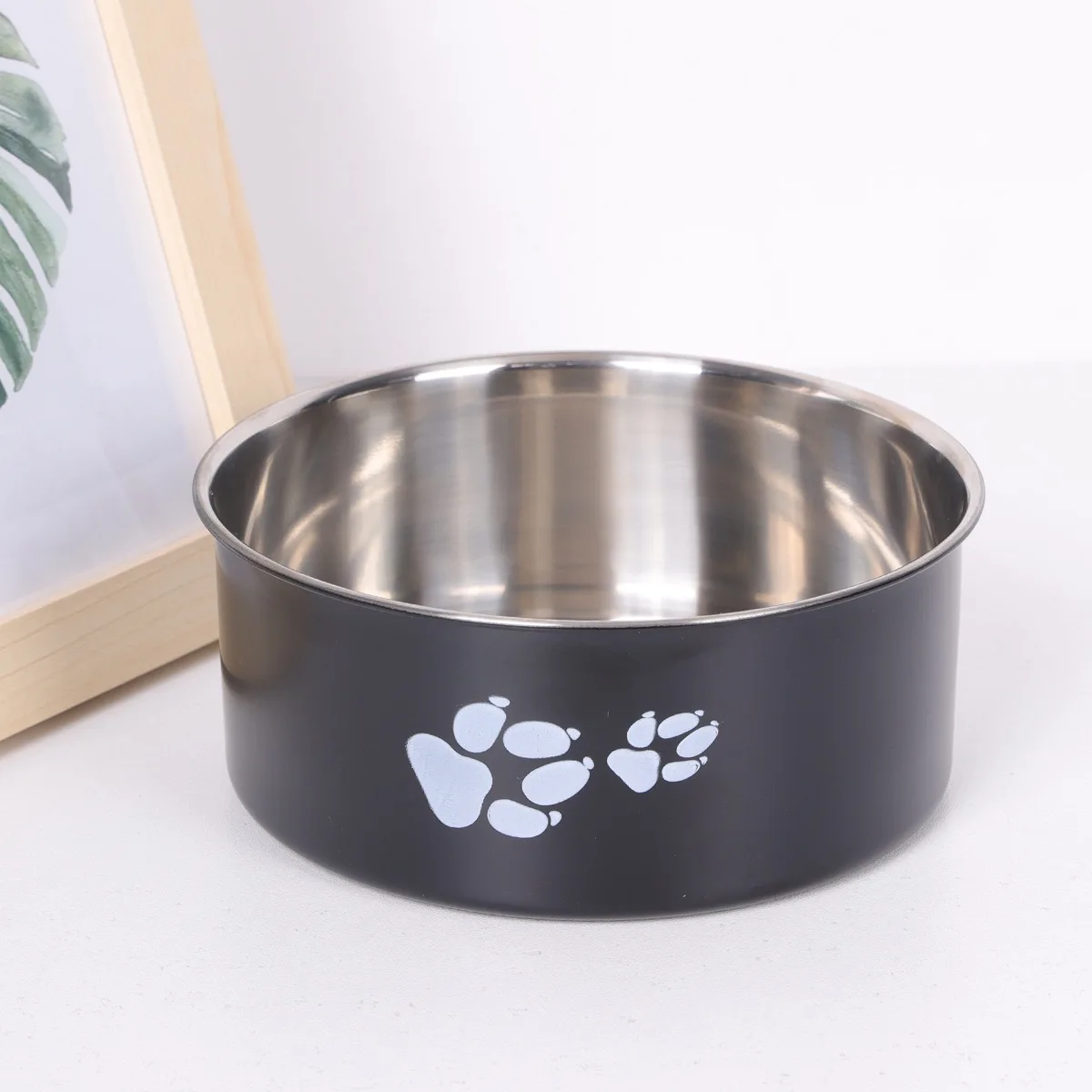 Non-slip Dog Bowls For Small Medium Large Dog Feeder Bowls Drinkers Stainless Steel Pet Feeders Pets Dogs Accessories