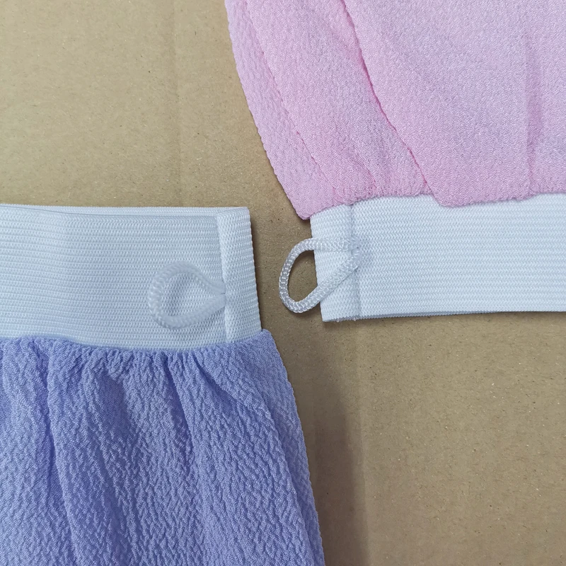 OEM Factory Promotion Hammam Exfoliating Gloves Kessa Moroccan Shower Scrub Bath Gloves Dry Skin Body Morocco Bath