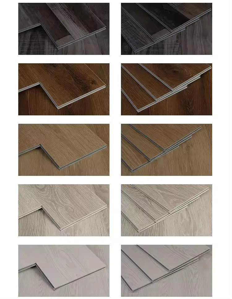 6mm High Gloss Floating Luxury SPC Vinyl Click Lock Plank Flooring