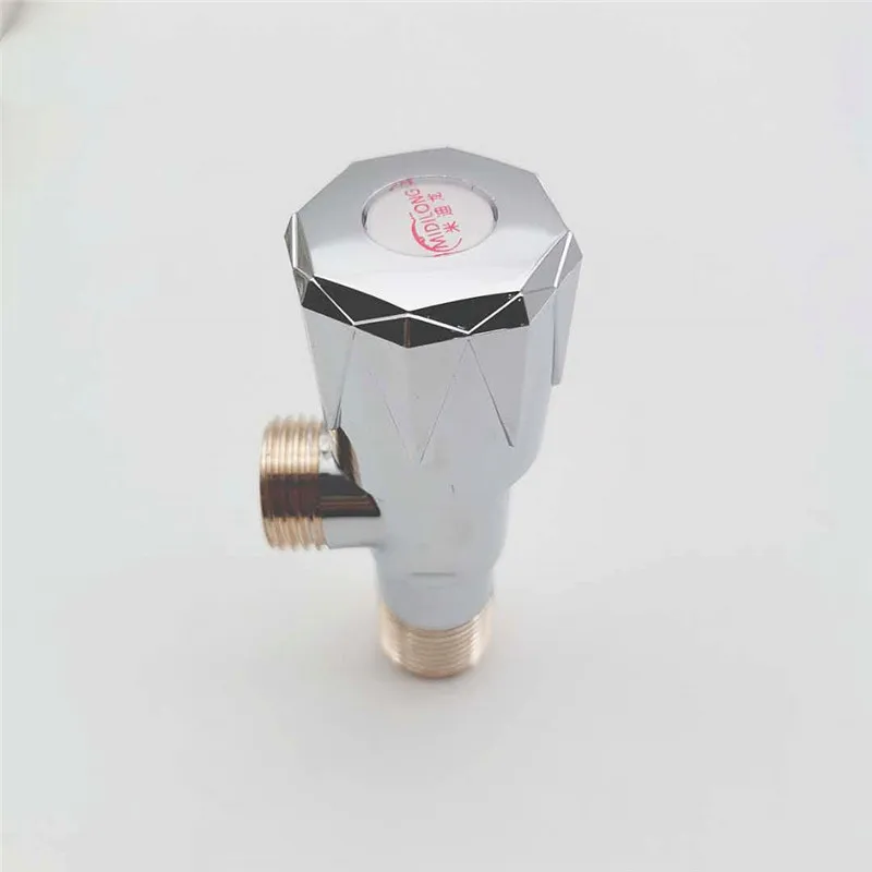 Factory Made High Quality Forged Copper Rod Copper Core Brass Angle Valve All Copper Faucet Accessories Angle Valve Brass