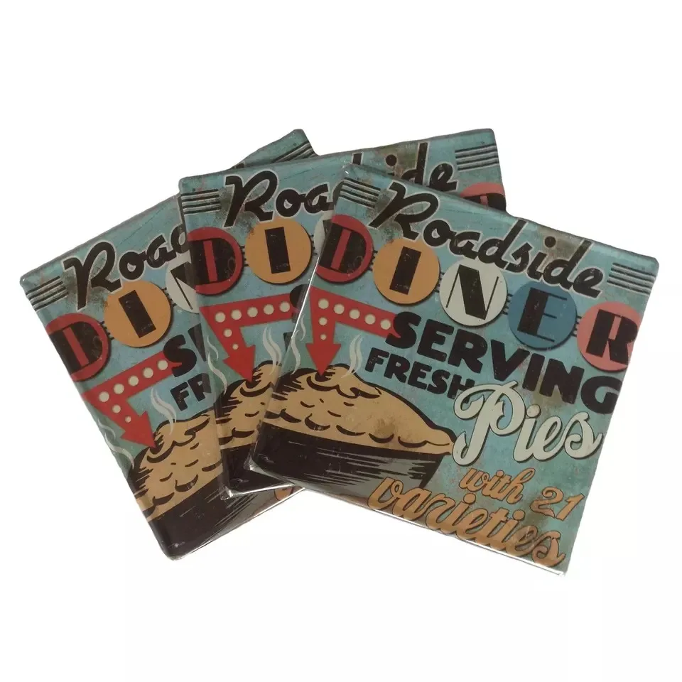 Factory Direct OEM Brand Customized Logo Printed Sign Crafts Aluminum Metal Plate