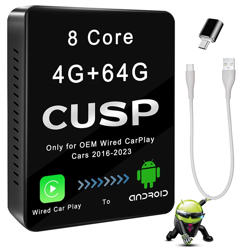 8 ядер 4G 64G Usb Dongle Dvd Android плеер Автомобильная Мультимедийная коробка