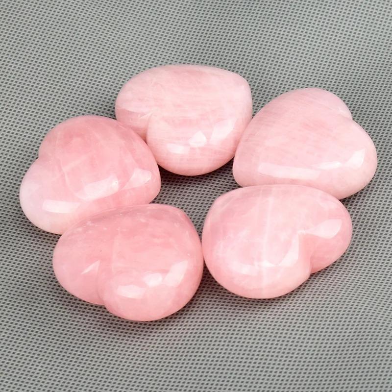Wholesale Natural Crystals Healing Stones Crystal Products Rose Quartz Heart Home decoration