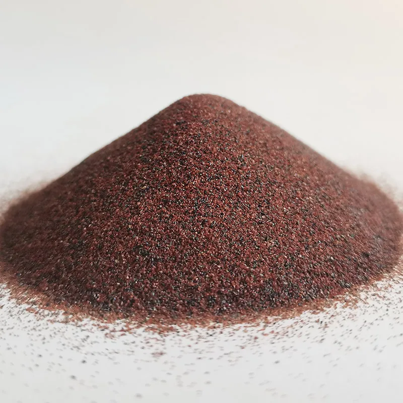 Sandblasting 40/60 grit garnet sand for cutting machine garnet sand 120 mesh