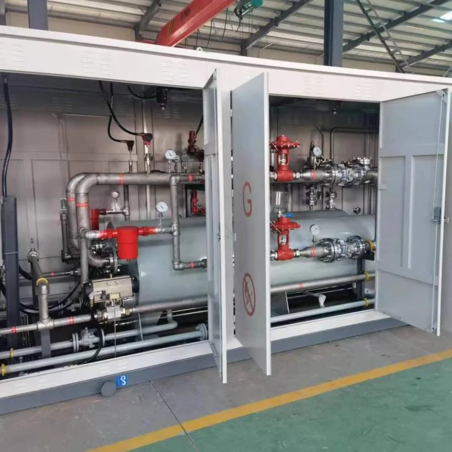 Kimary CNG PRMS PRU 2000-6000 Nm3/h Gas Metering System and Mobile Daughter Station