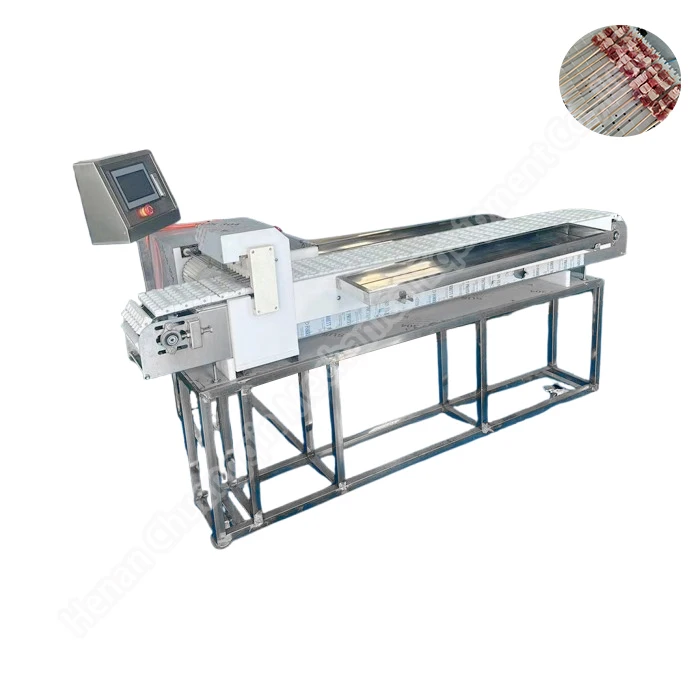 Toothpick Mutton Beef Meat Skewer Machine Customize Kebab Skewer Machine Stainless Steel Skewer