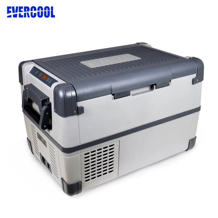 NINGBO BSCI ISO9001 CE ROHS ERP CB наружное использование DC12V Портативный морозильник 60 л глубокий 12 в