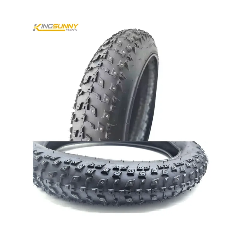 20 Inch 20*4 Tyres Bike Winter Studded Tire 20x4.0 Spikes Fat Bicycle Snow Tyre