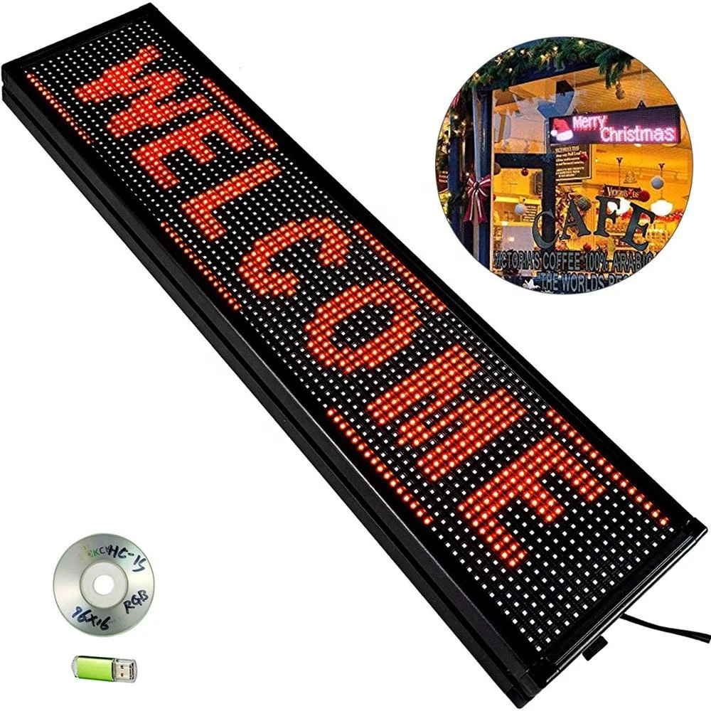 Wholesale P10*P8 LED Screen for Bus Route Sign P8.2 Led Destination P7.62 Advertising Board Display