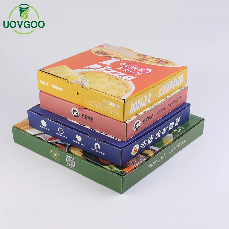 12 inch pizza box manufacturers biodegradable printing packaging box for pizza