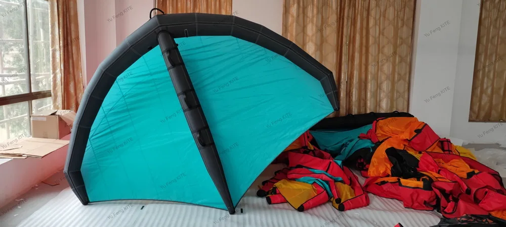 Inflatable Outdoor 4M Kite Surfing Wing Custom  Kiteboarding