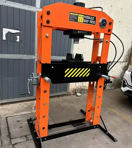 China Sale well shop press 10ton 20ton 30ton 50 ton Hydraulic Shop Press With Gauge