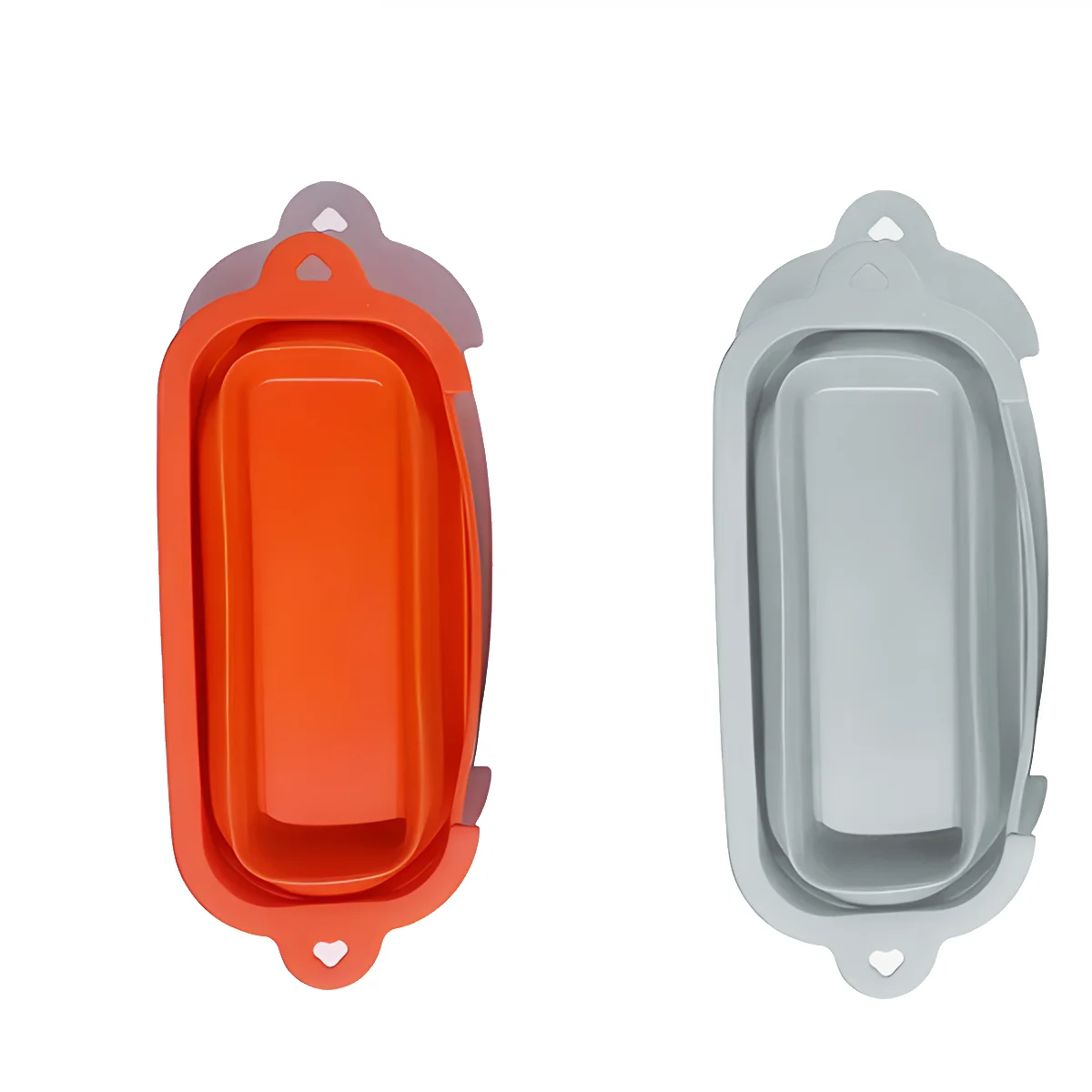 Custom Logo Foldable Silicone Foil Tray Lined Drip Pan Tary Liners Grill Grease Cup Liners For Bbq Griddle Accessories