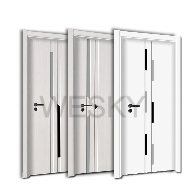 
Main Wooden Door Price Supplier Modern Design Hot Sale Luxury 2020 China Style Safety Interior Teak PVC Entry Doors Swing CN;ZHE 