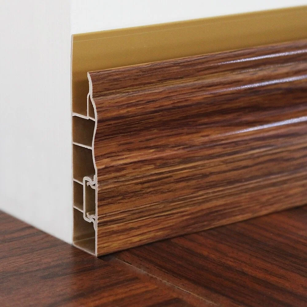 PNL-P72-A-PA, Ruitai Plastic PVC Skirting Board for Waist Line