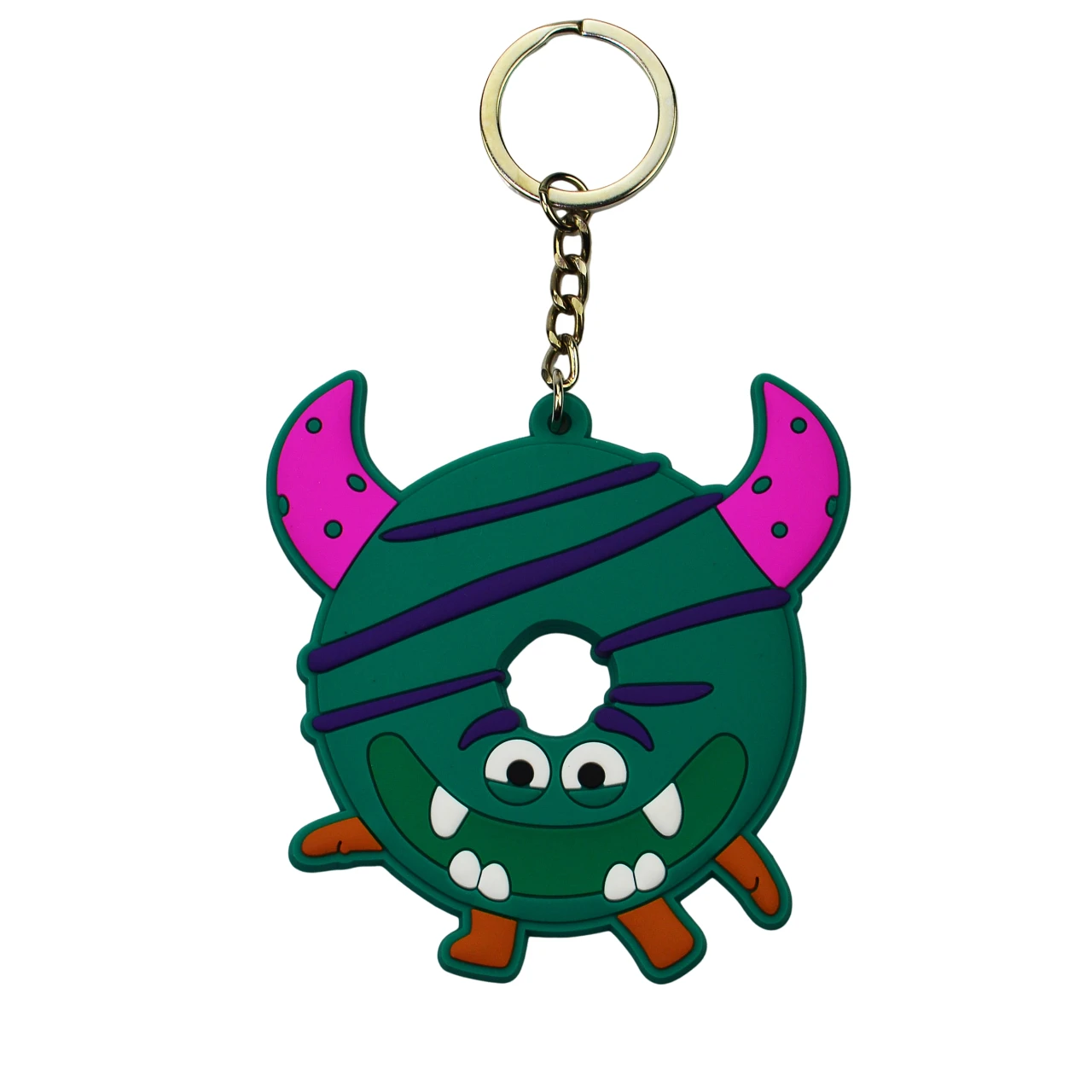 Selling Creative Fashion Cactus Keyring Custom 2D Soft Pvc Keychain Key Ring Charms