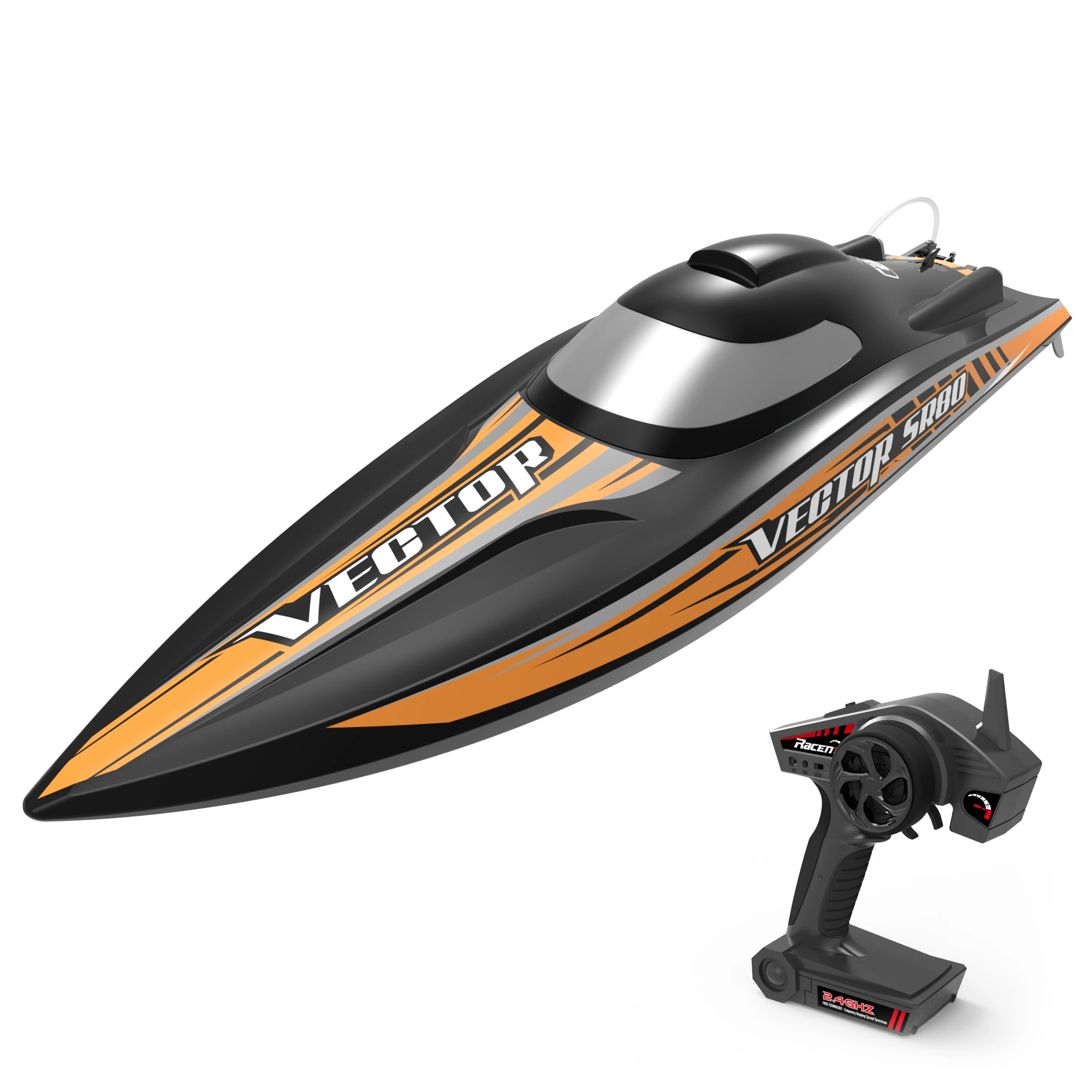 High Speed Racing Boat 60km/h 2.4G Radio Control Toys With Brushless Water Cooled Motor RC Ship Toys RTR