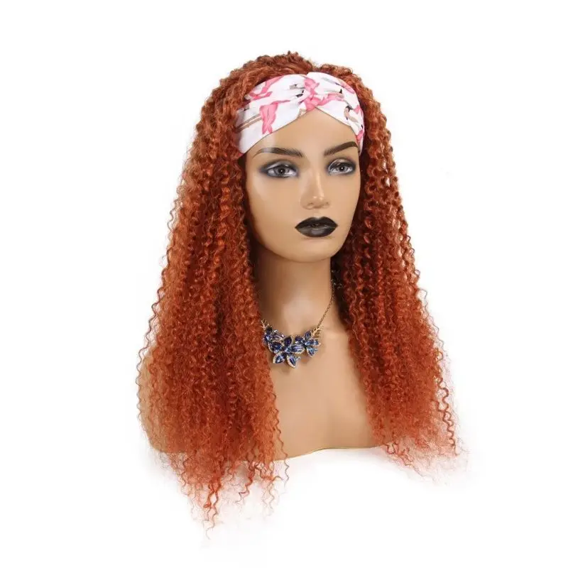 
hot selling new production full machine made Headband wigs 