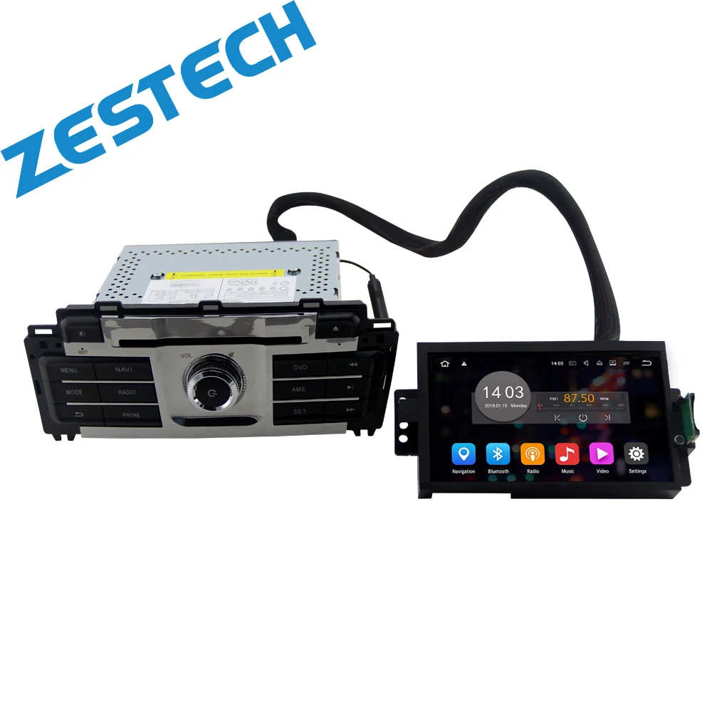 ZESTECH Android 12 autoestereo автомобильное радио Сенсорный экран для brilliance v5 cd плеер аудиосистема мультимедиа