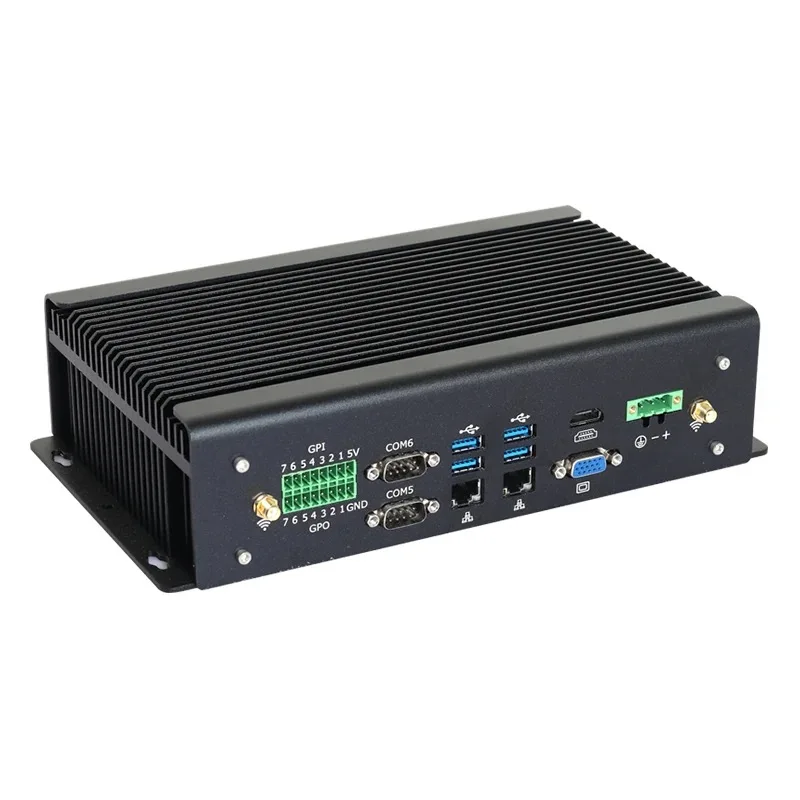 Hot sale Industrial Computer Core i3 i5 i7 2*CAN 4~6*RS232 RS485 2*LAN Mini PCIE support WiFi & 4G LTE Industrial Mini PC