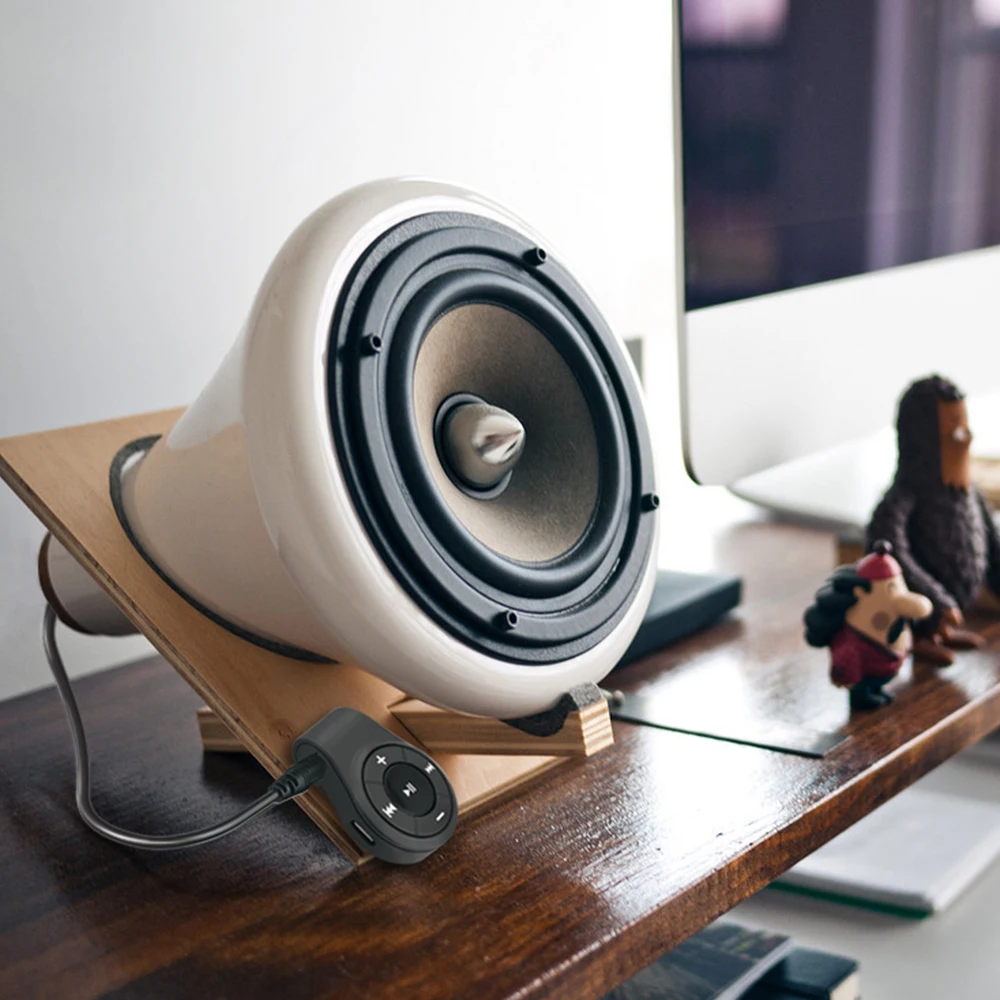 Newest Customization Bluetooth Audio Adapter Smart Bluetooth Car Kit Wireless Music Receiver Audio Adapter Wireless Receiver