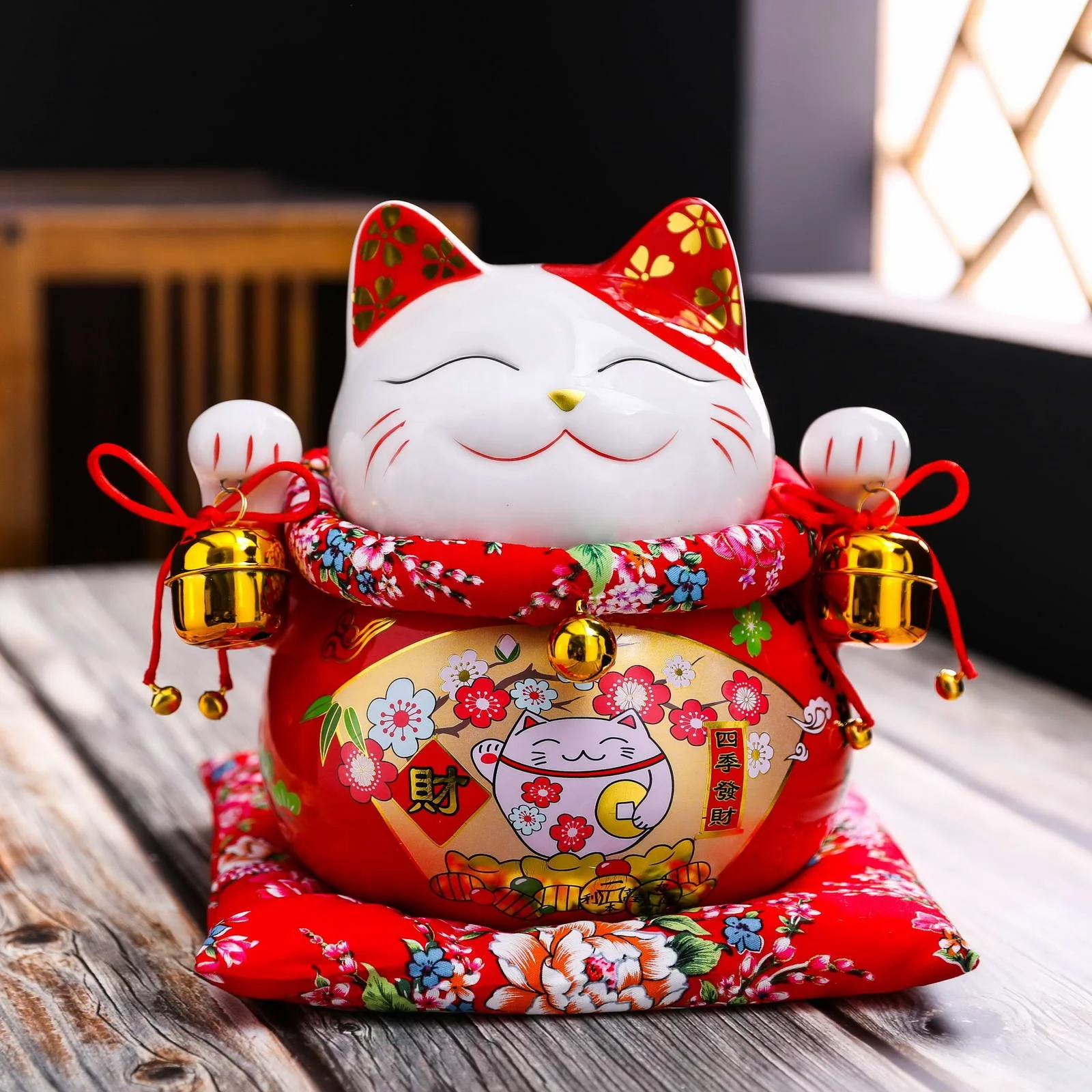  2020 горячая распродажа 10 дюймов японский Lucky Cat фигурка копилка для оптовой
