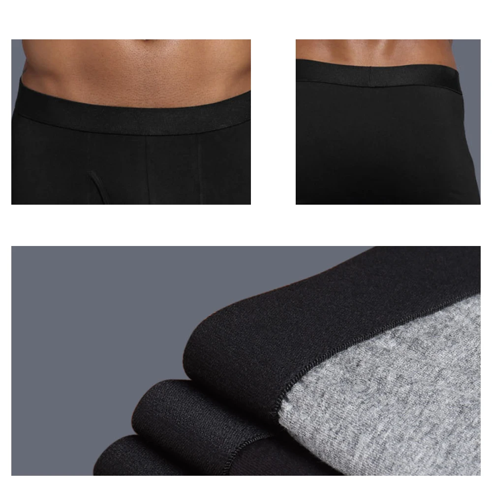 Good Quality man boxer briefs Boxer Shorts Custom Logo Brands Underwear Breathable Solid Boxer Briefs For Men