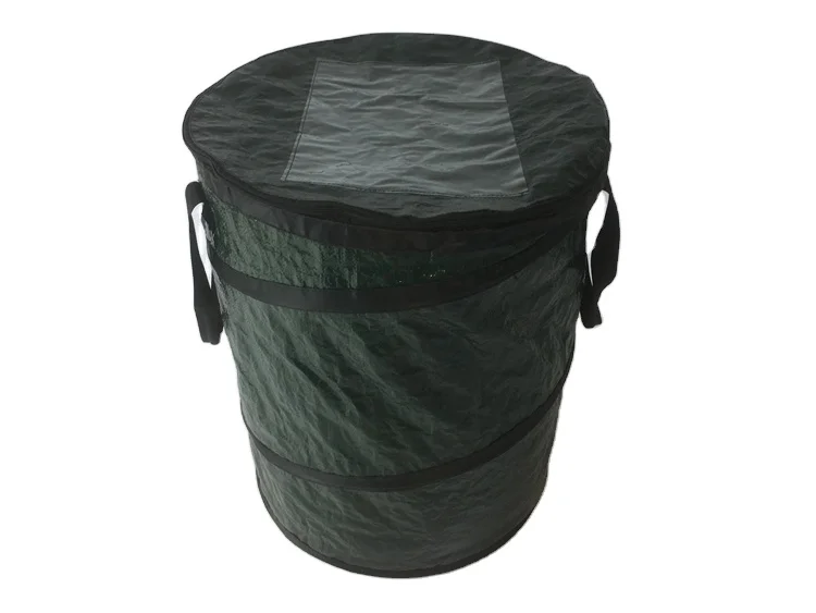 2022 New Waste Large Clear Storage Bins Foldable Caninate Kitchen Trash Can Outdoor Trash Can For Car