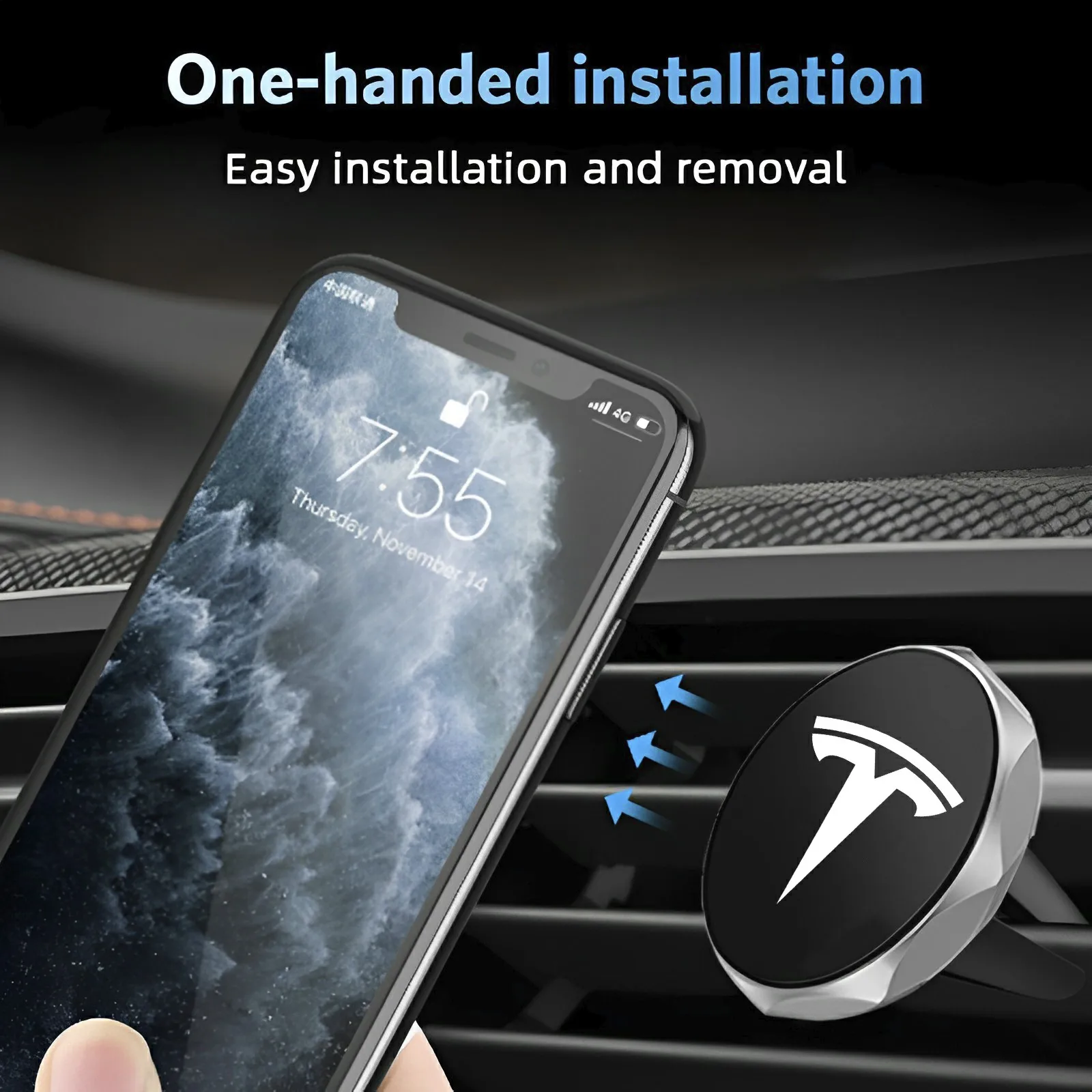 2025 New 2025 factory wholesale 3 in 1 gift set  cable car charger holder logo package custom gift for customers business car