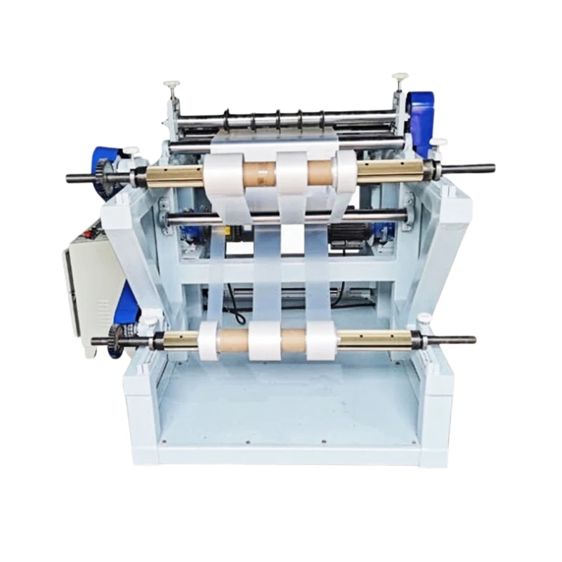 Meltblown cloth slitting and rewinding machine/rewinder machine paper roll