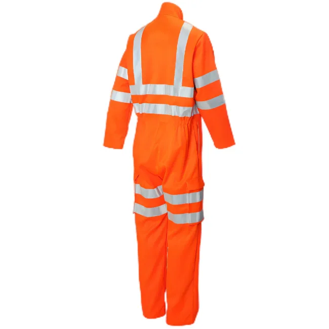 Orange Microporous Suit Workwear Industry Safety Chemical Protective Clothing Type 3/4/5/6 Waterproof Nonwoven Pants Coveralls