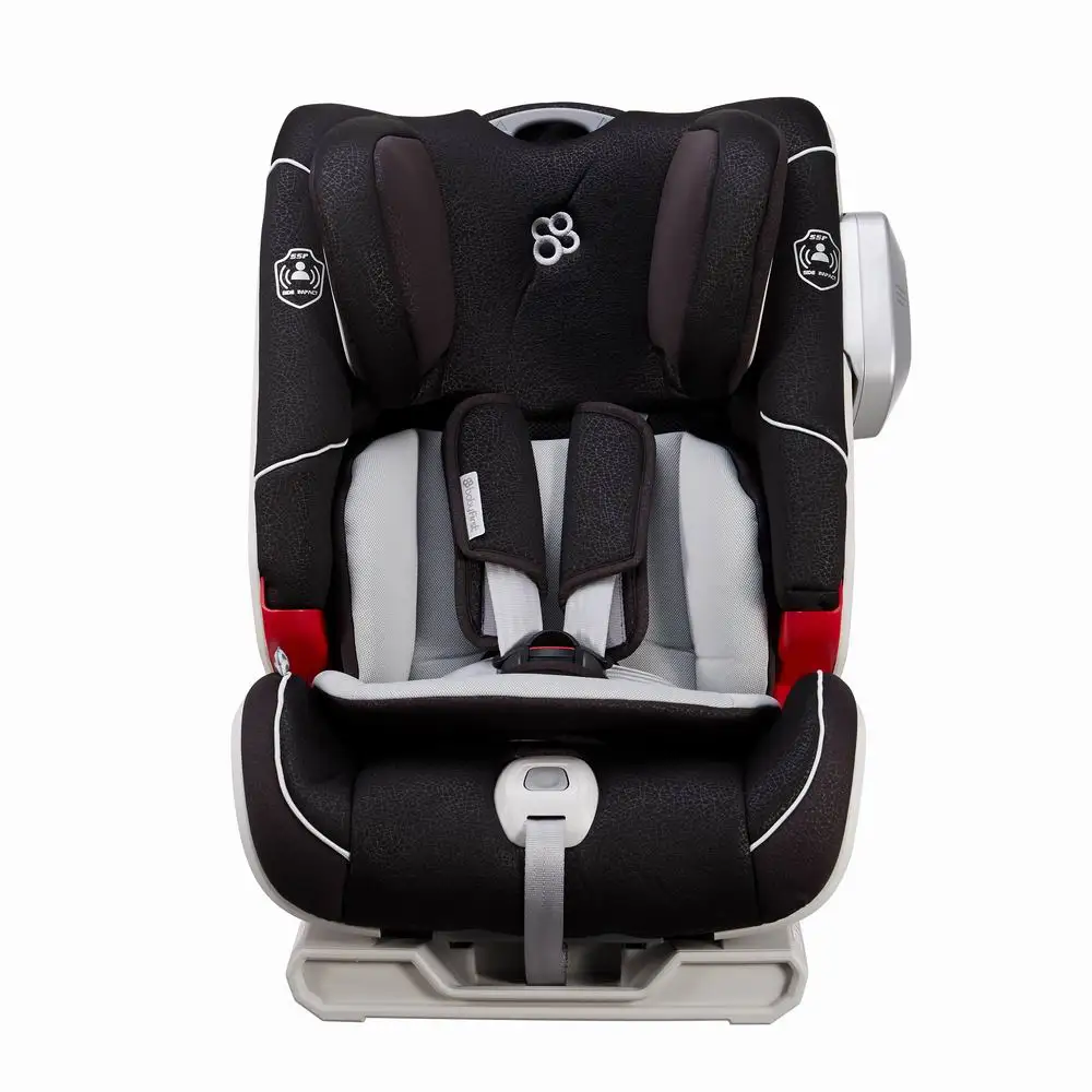 Новый дизайн Группа I + II + III с Isofix & Top Tether ECE R44 R501B горячая Распродажа детское автокресло черного цвета