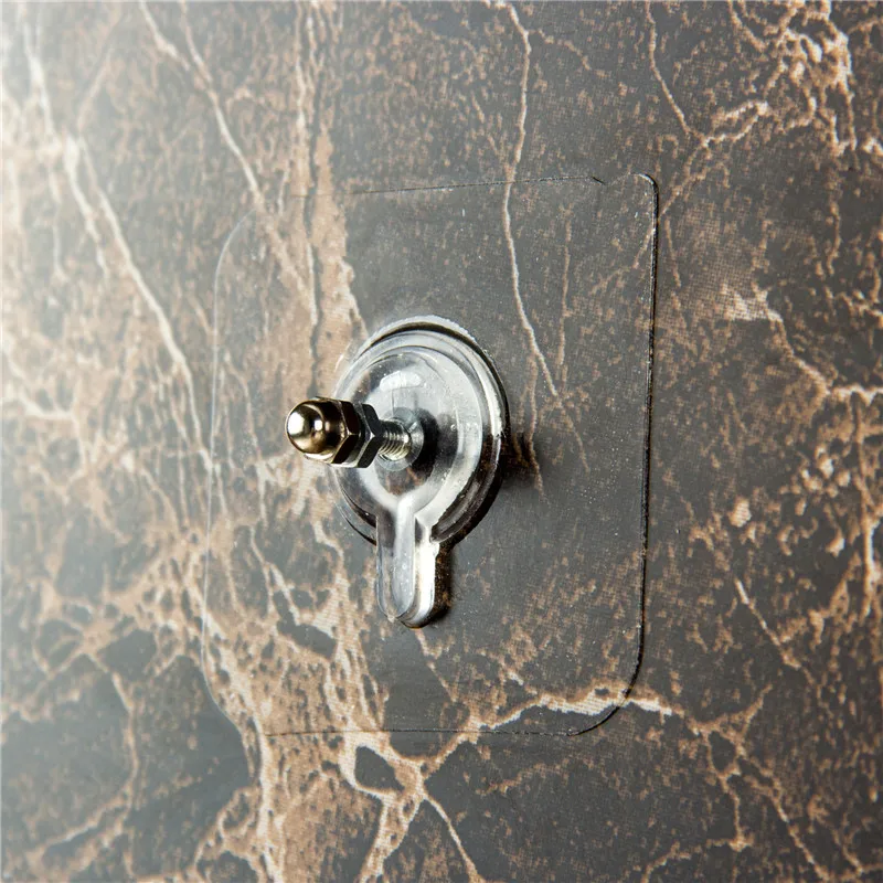 Hot Sell Waterproof Strong Nail Free Wall Mounted Adhesive Hook Screw Hanger Hook