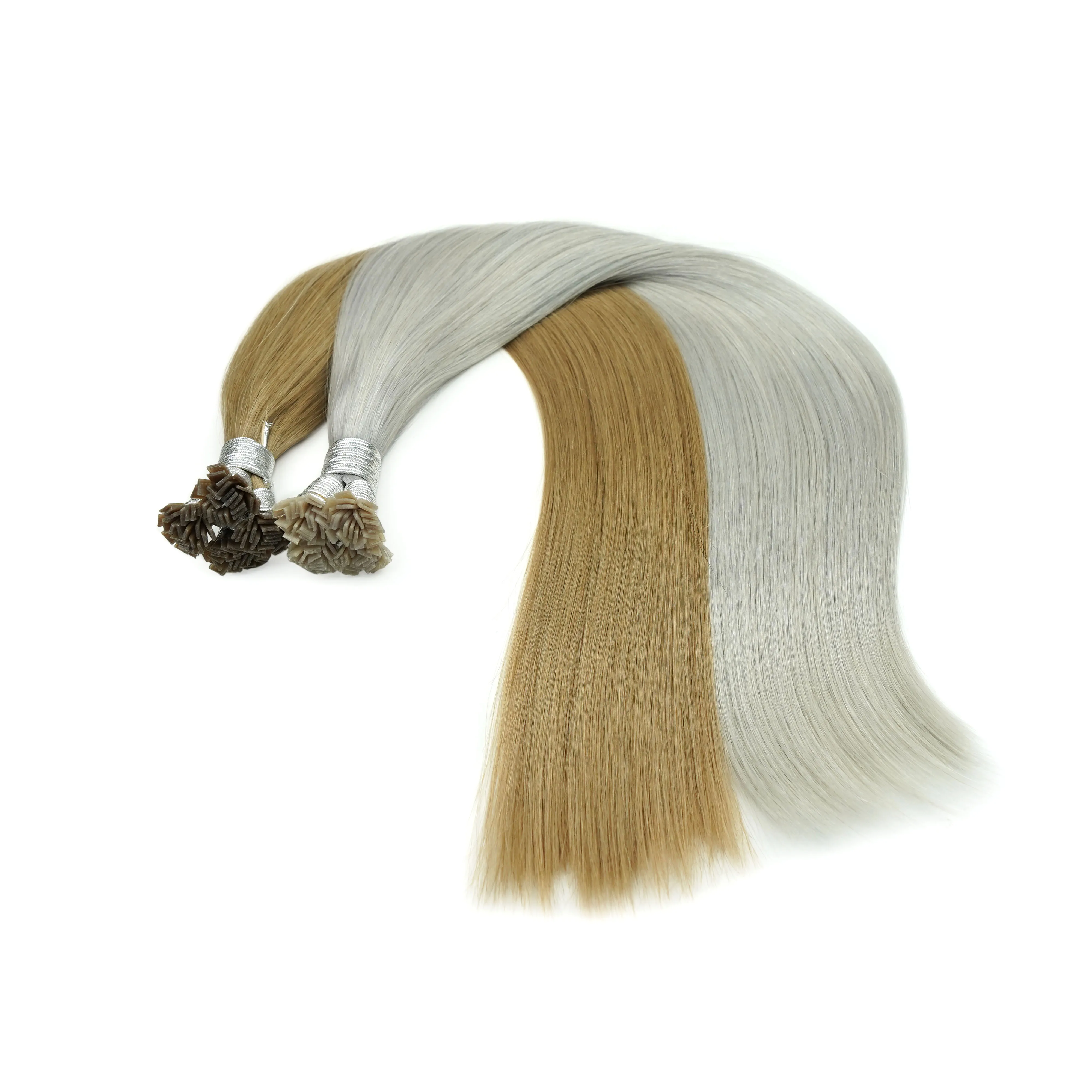 Double drawn full Cuticle Russian hair Genius wefts extension 12a grade Slavic hair stock hand tied weft 2.0