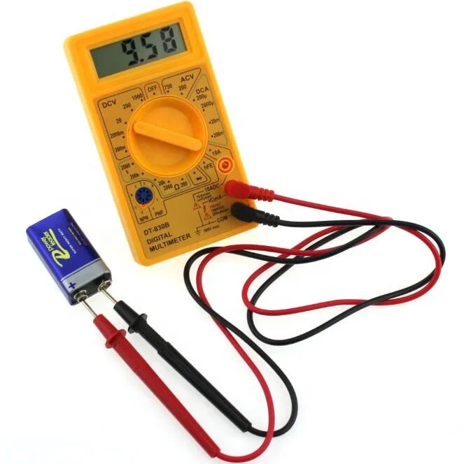 FA-830B Hand-held Digital Multimeter Manual To Measuring Dc & Ac Voltage Dt830b With Low-battery Indicator