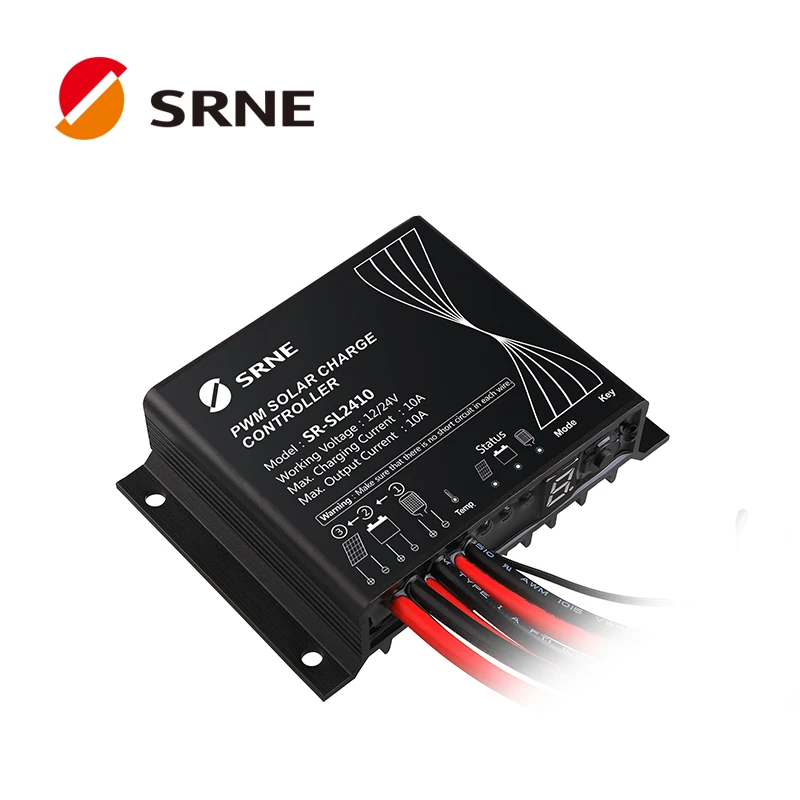 Регулятор заряда батареи SRNE Smart Solar Panel AC DC 10A SL2410