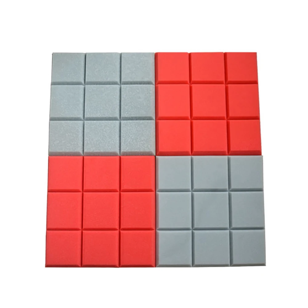 Newly Design Soundproof Foam Wholesale Grid Shape Acoustic Panel