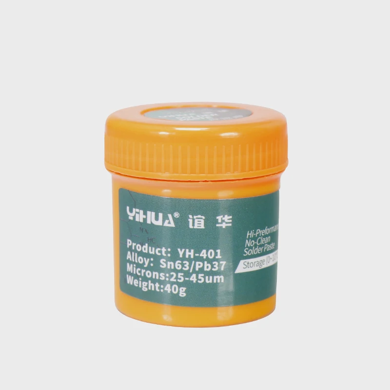 Yh-401 Low Melting Point Forming Fast Welding Articles Environmentally Slurry Friendly Solder Paste