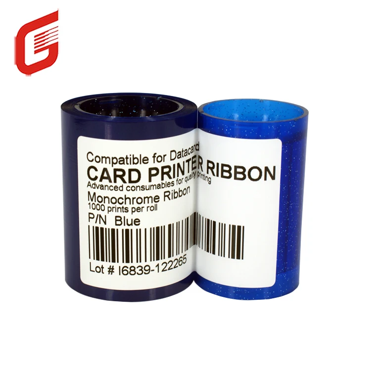 DC285B BLUE Compatible Ribbon For Datacard SP CP series