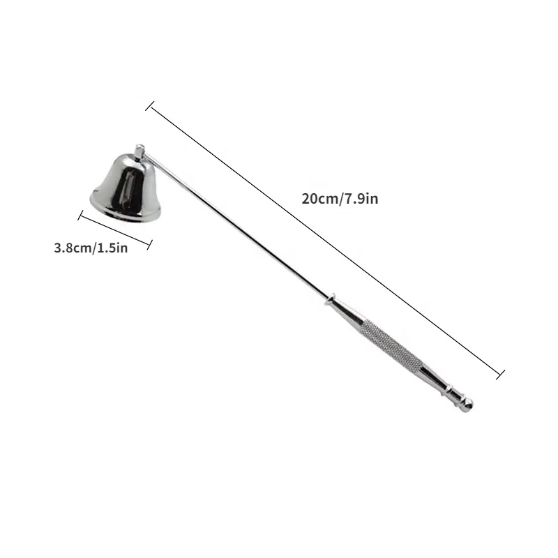 1Pc Candle Accessory Set Candle Extinguisher Stainless Cutter Trimmer Candle Trimmer Tool Home Decor for Party Wedding
